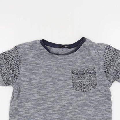 George Boys Grey   Basic T-Shirt Size 8-9 Years