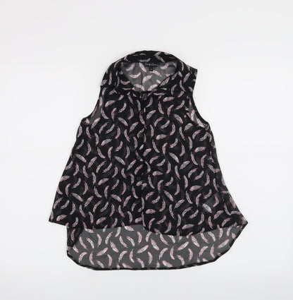 Candy Couture Girls Black   Camisole Tank Size 9 Years