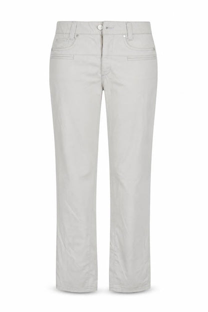 Womens UK Size 6 Cambio Regular Fit  Ivory Trousers