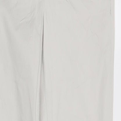 Womens UK Size 6 Cambio Regular Fit  Ivory Trousers