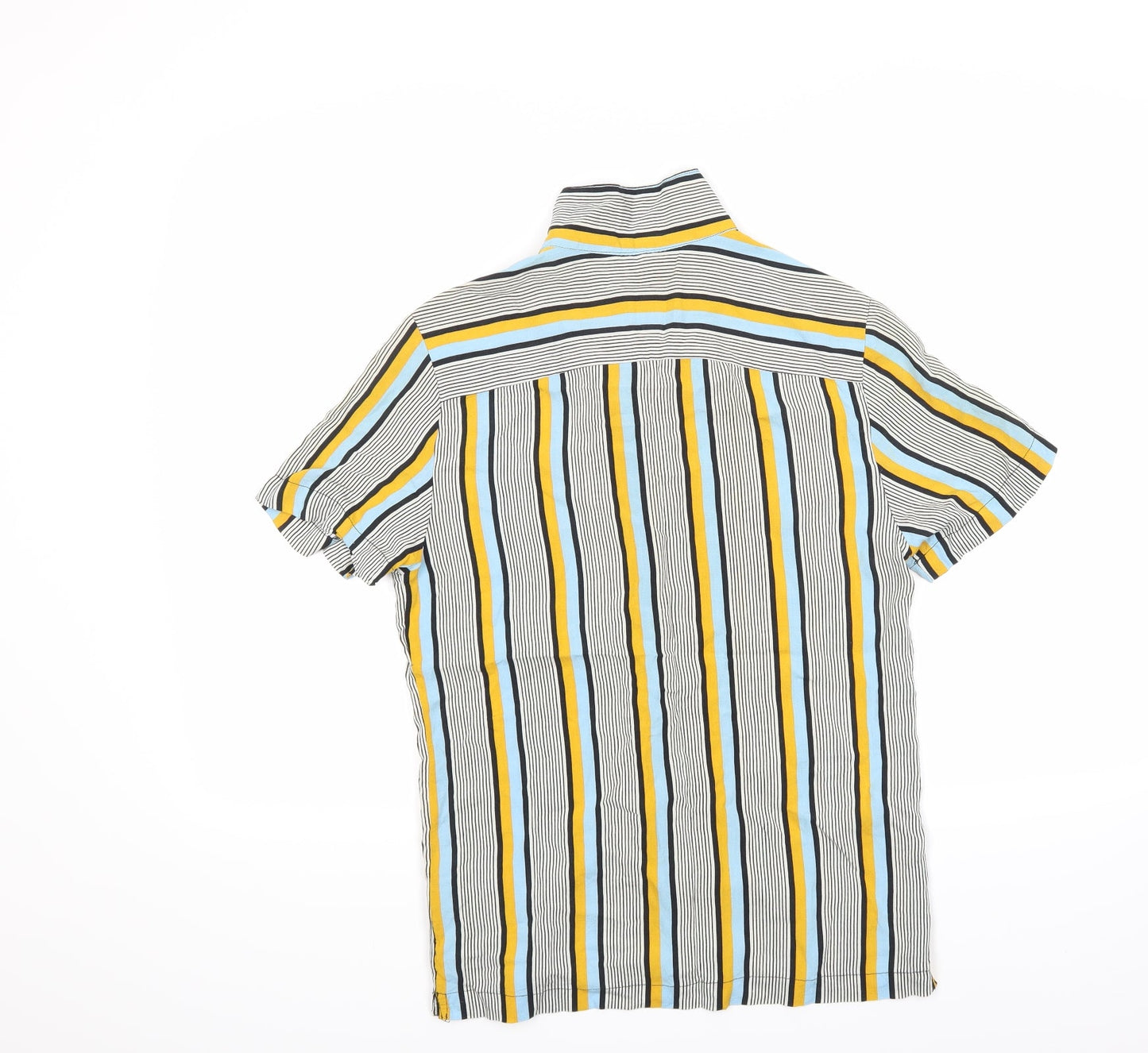 Womens UK Size XS River Island Multicoloured Basic Button-Up
