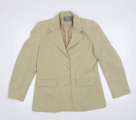 AMARANTO Womens Gold   Jacket