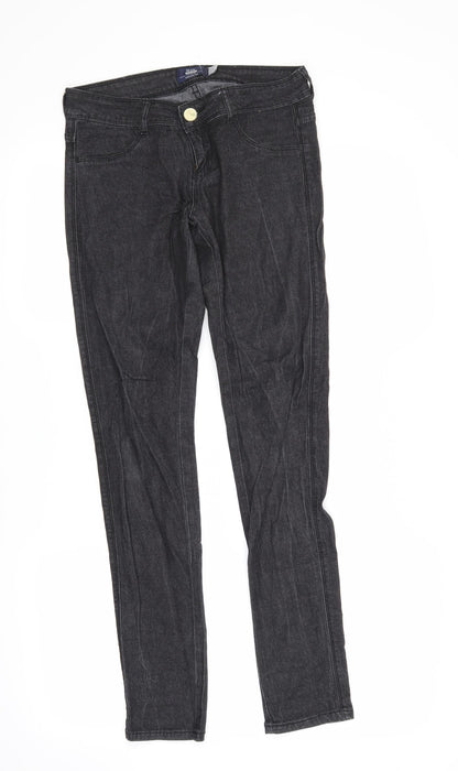 BSK Womens Black   Straight Jeans Size 8 L29.5 in