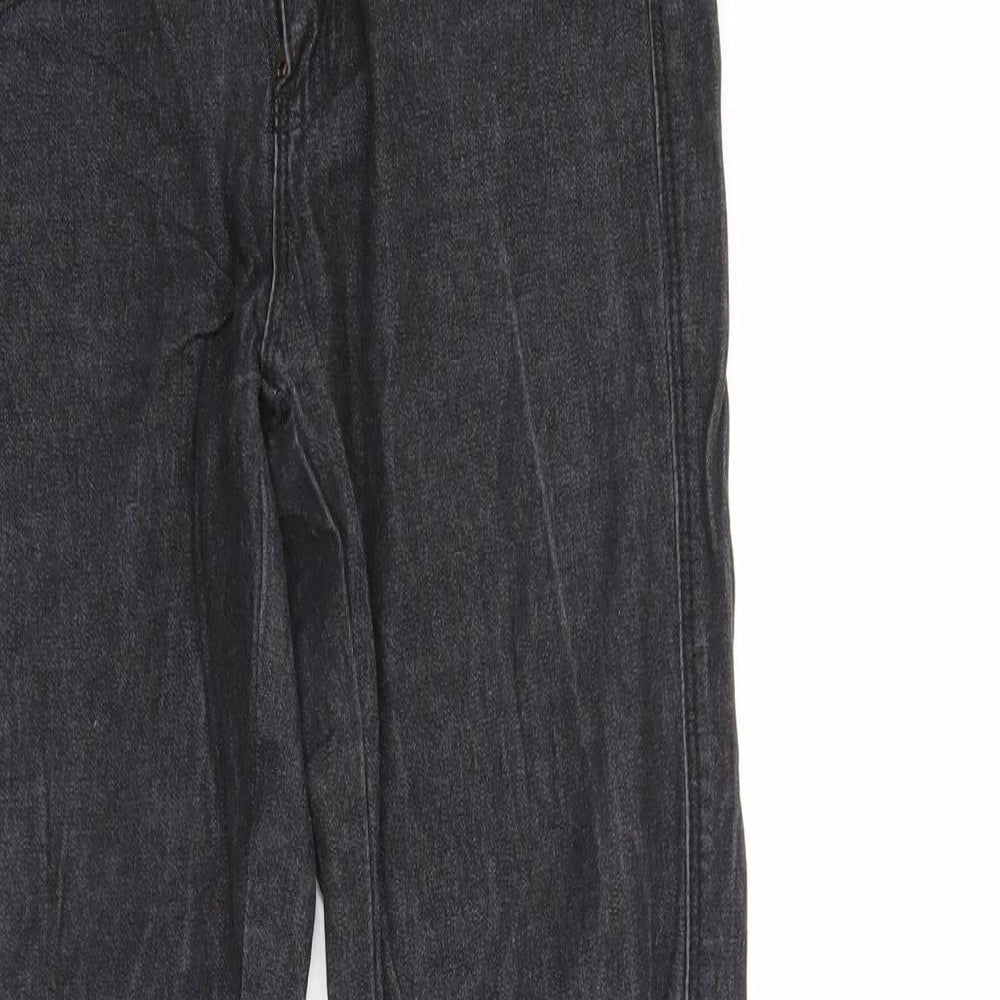 BSK Womens Black   Straight Jeans Size 8 L29.5 in