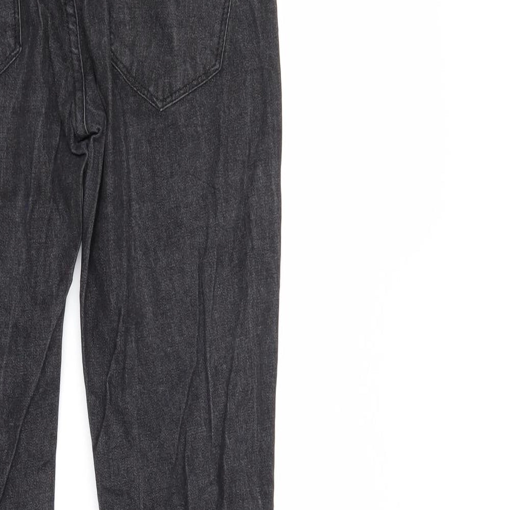 BSK Womens Black   Straight Jeans Size 8 L29.5 in