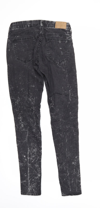 Denim & Co. Womens Black   Straight Jeans Size 6 L30 in