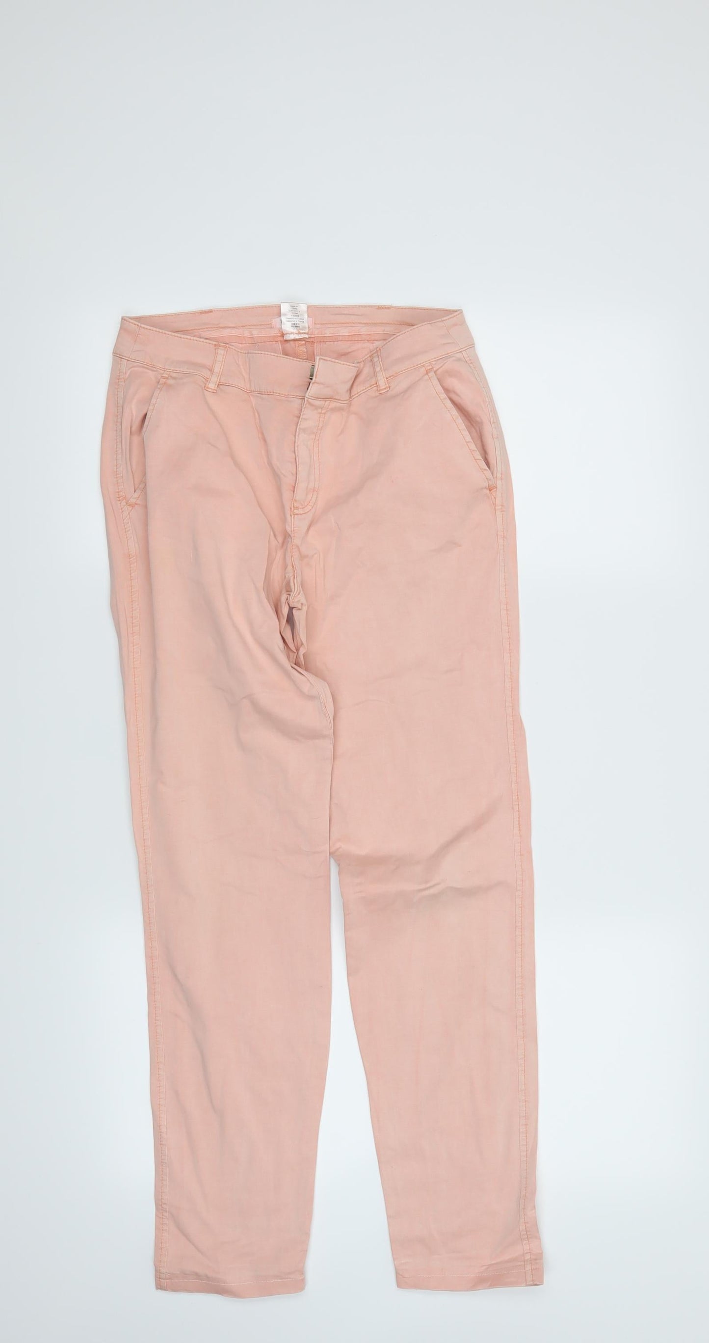 Redoute Womens Pink   Trousers  Size 8 L28.5 in