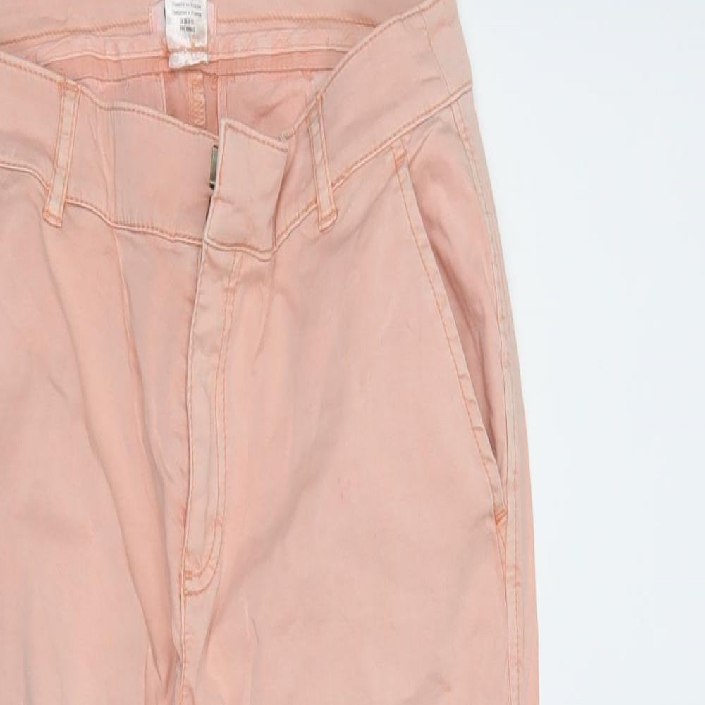 Redoute Womens Pink   Trousers  Size 8 L28.5 in
