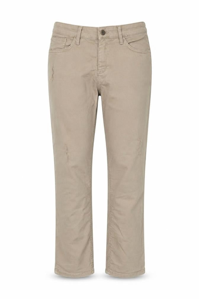 Womens UK Size 12 Yessica Regular Fit Straight Beige Jeans