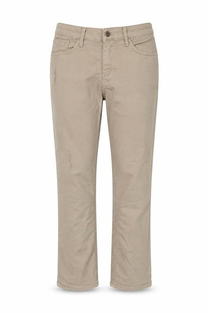 Womens UK Size 12 Yessica Regular Fit Straight Beige Jeans