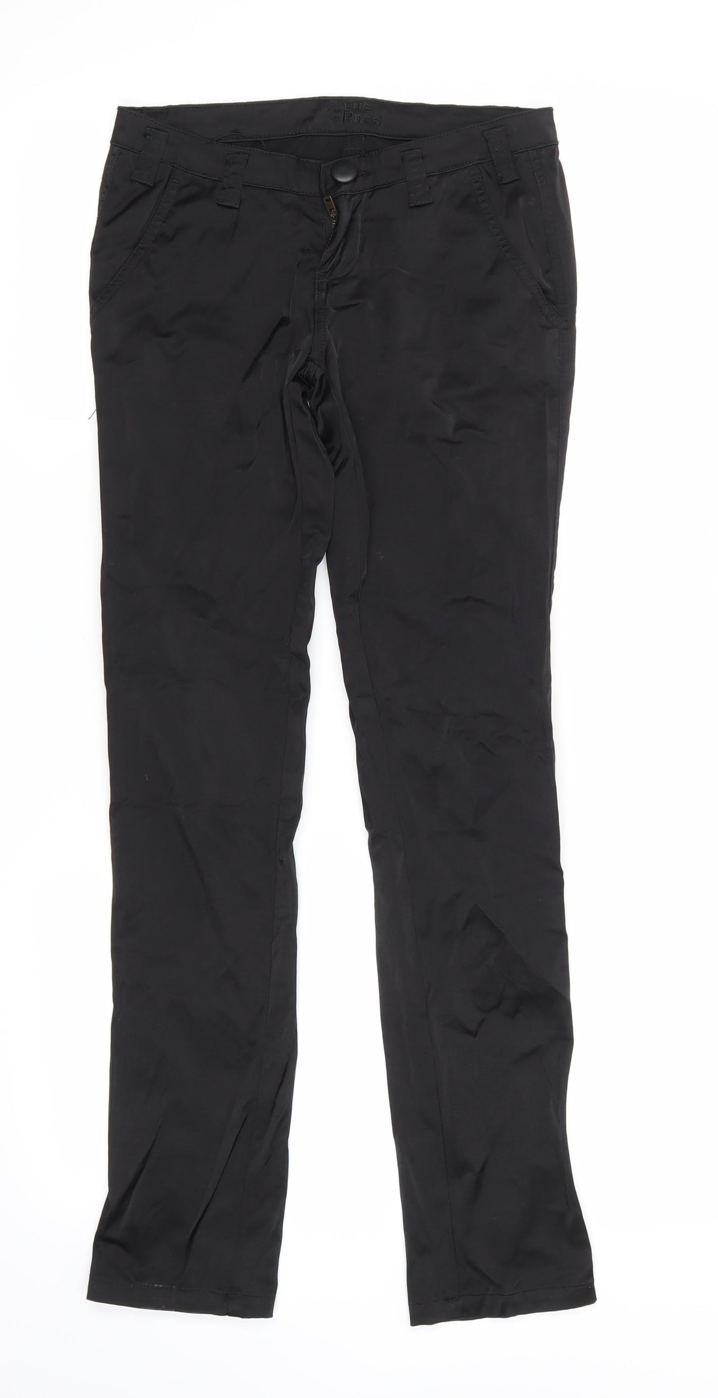 Blue & Rags Womens Black   Trousers  Size 6 L29 in