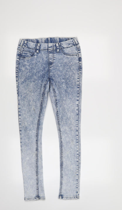 Womens UK Size  Preworn Regular Fit Straight Blue Jeans