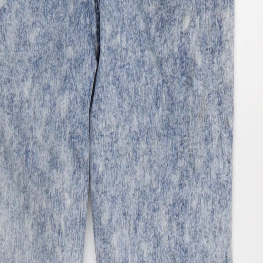 Womens UK Size  Preworn Regular Fit Straight Blue Jeans
