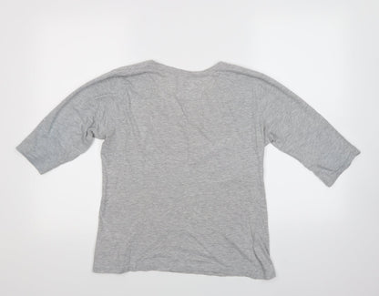 Primark Womens Grey   Basic T-Shirt Size S