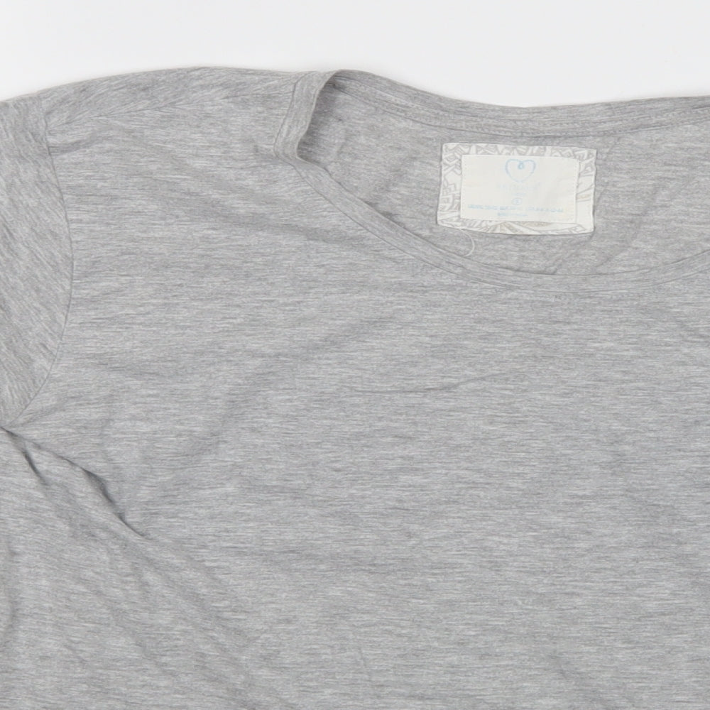 Primark Womens Grey   Basic T-Shirt Size S