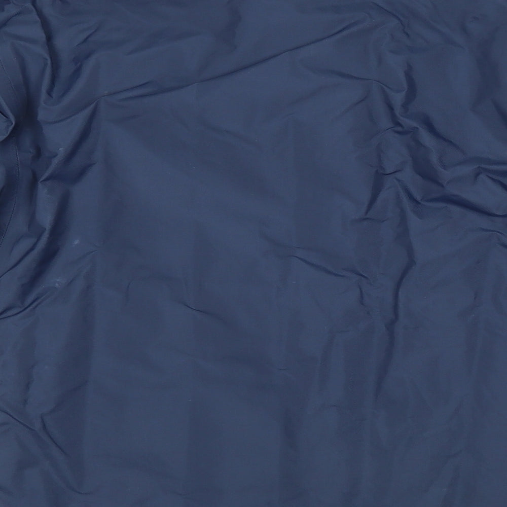 Mens UK Size  Preworn Blue Rain Coat