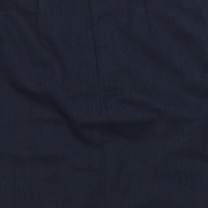 Preworn Womens Blue   A-Line Skirt