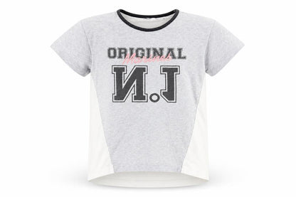 Original Marines Girls Grey   Basic T-Shirt Size 6 Years
