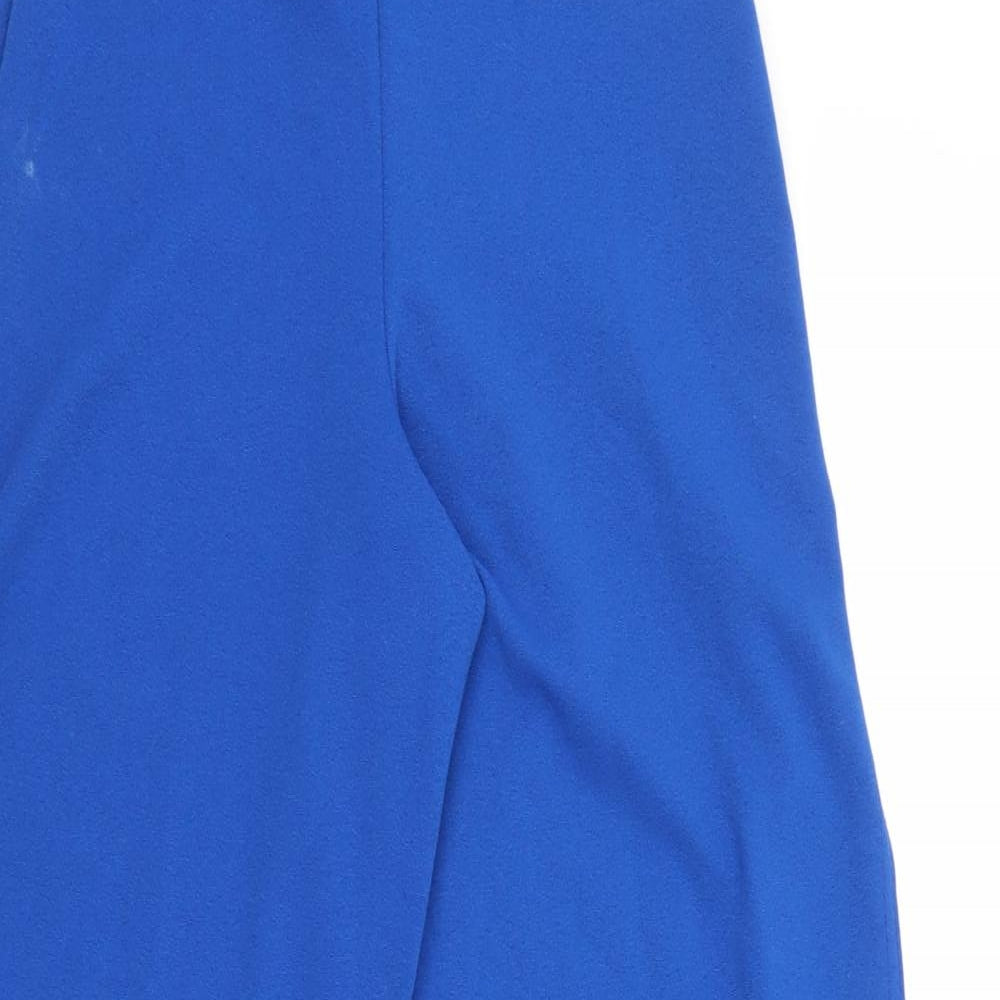Womens UK Size 6 PRETTYLITTLETHING Regular Fit  Blue Trousers