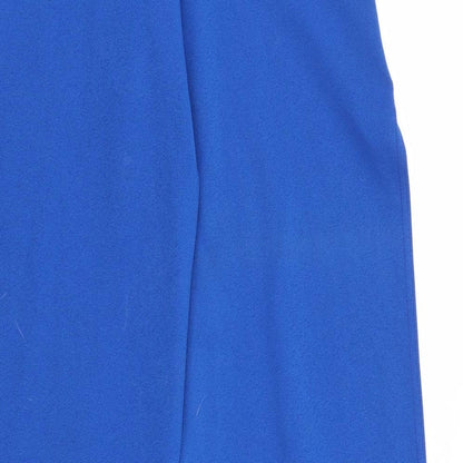Womens UK Size 6 PRETTYLITTLETHING Regular Fit  Blue Trousers