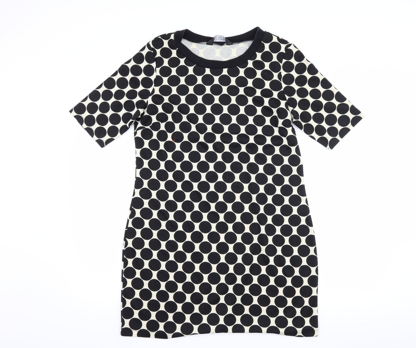 Dorothy Perkins Womens Black Polka Dot  Shift  Size 12