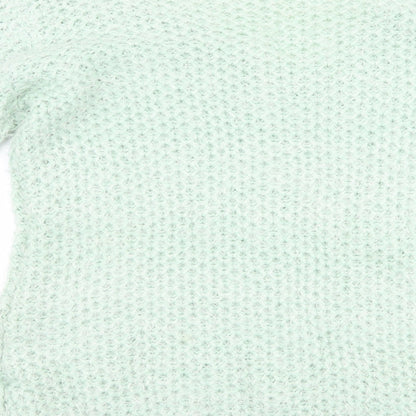 F&F Womens Green   Pullover Jumper Size 16