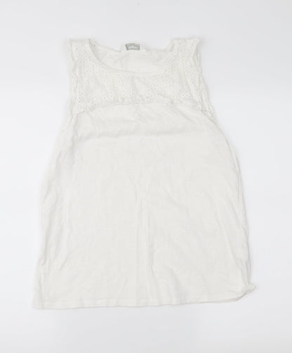 lounge wear  Womens White   Tunic Tank Size 12