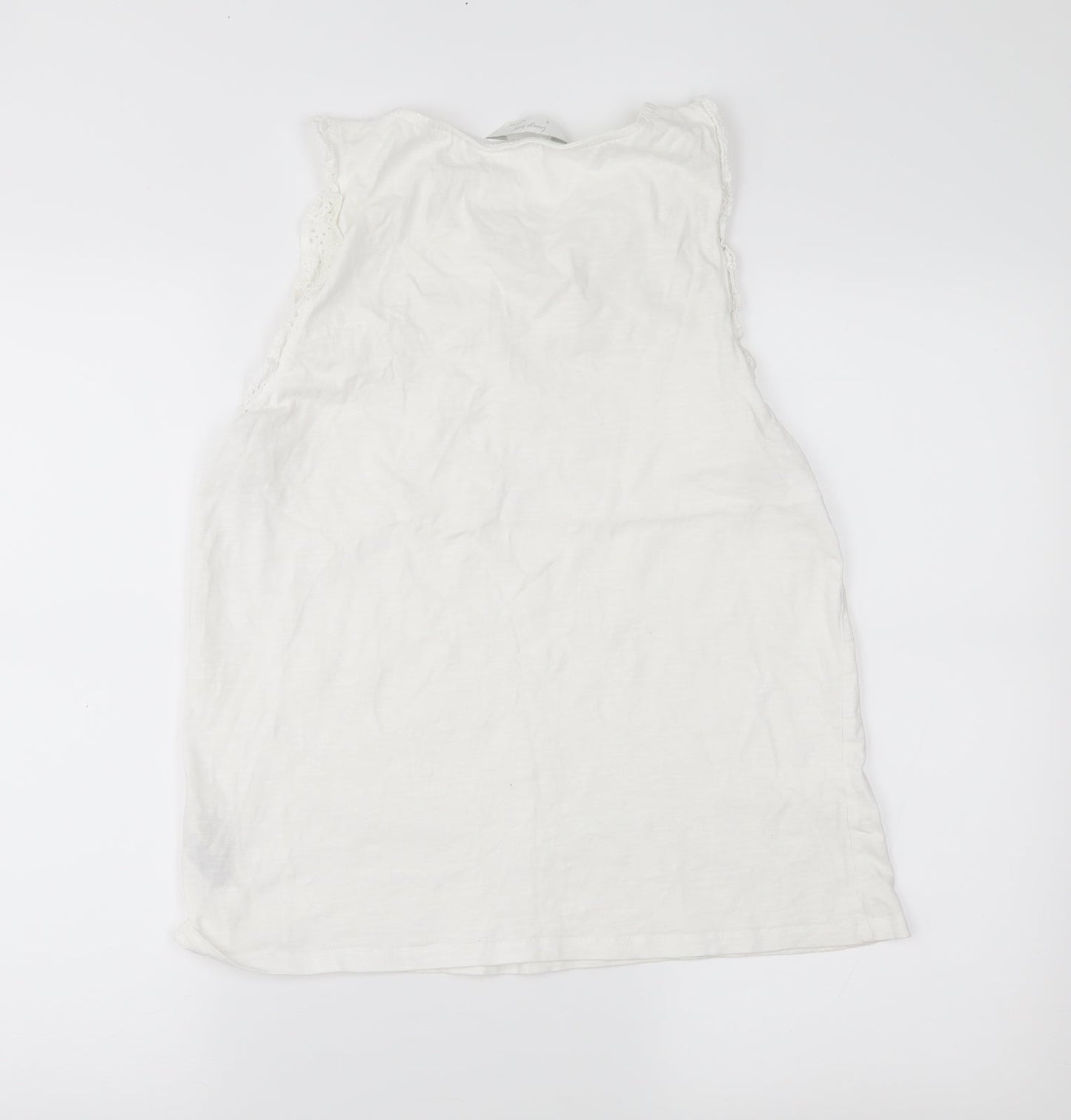 lounge wear  Womens White   Tunic Tank Size 12