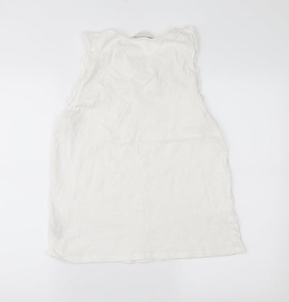 lounge wear  Womens White   Tunic Tank Size 12