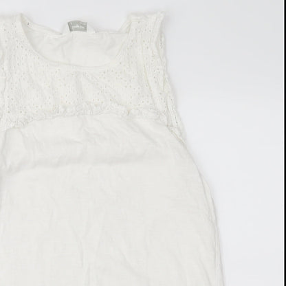 lounge wear  Womens White   Tunic Tank Size 12