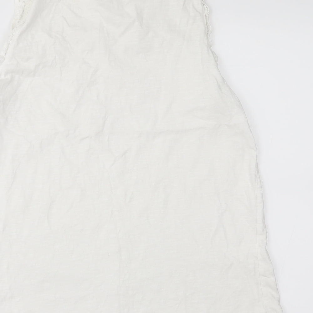 lounge wear  Womens White   Tunic Tank Size 12