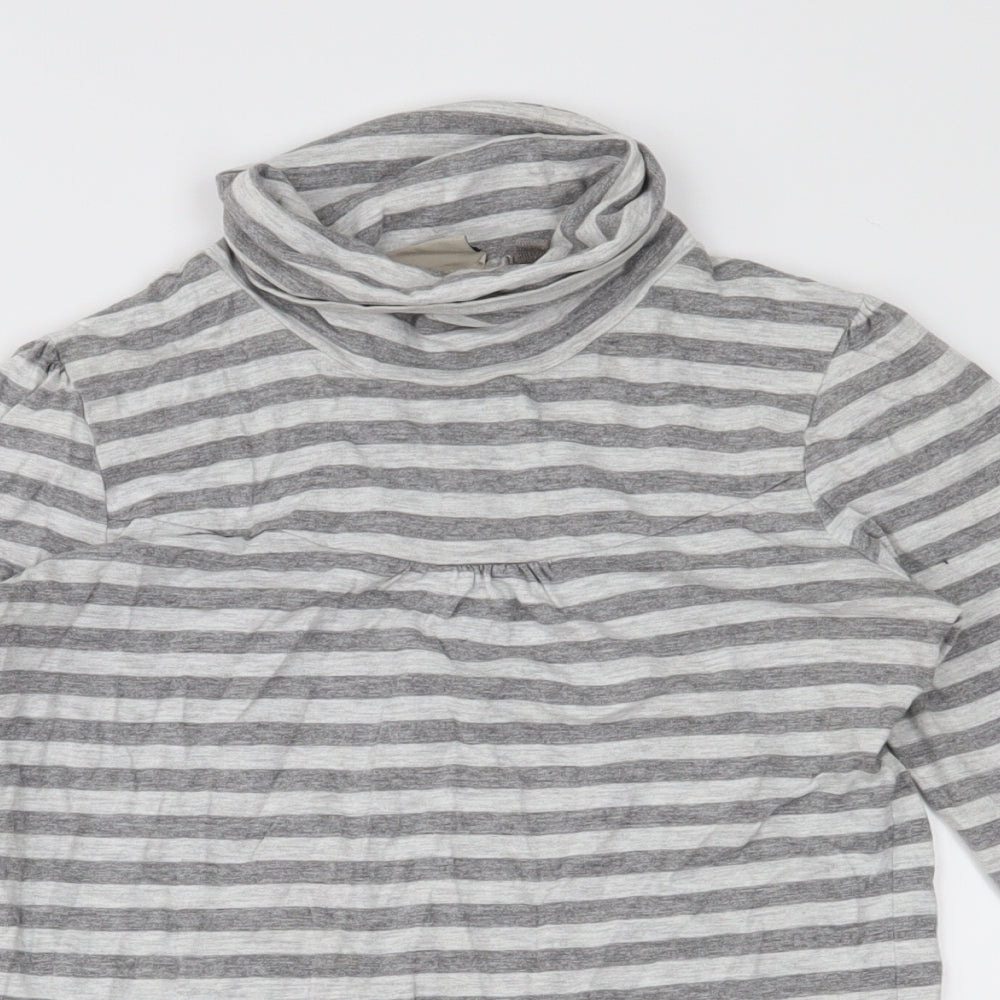 NEXT Boys Grey Striped  Basic Casual Size 7 Years