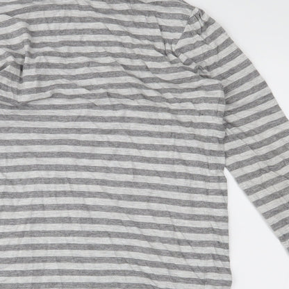NEXT Boys Grey Striped  Basic Casual Size 7 Years