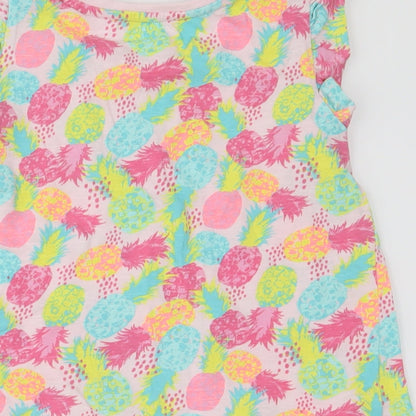 I LOVE MY TEE Girls Pink   Basic T-Shirt Size 3-4 Years