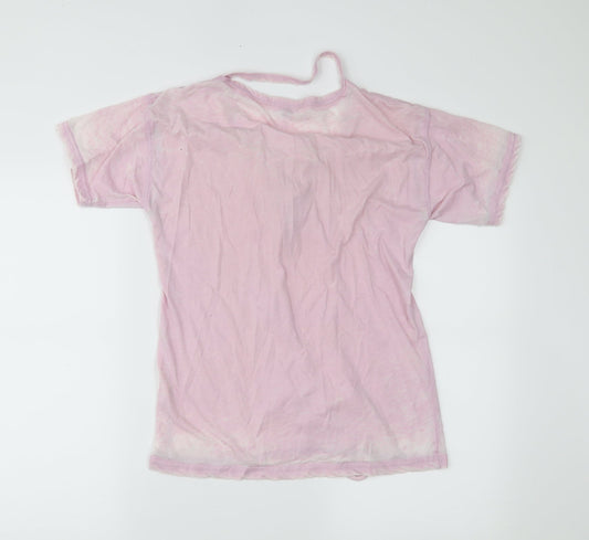 Missguided Womens Pink   Basic T-Shirt Size 8