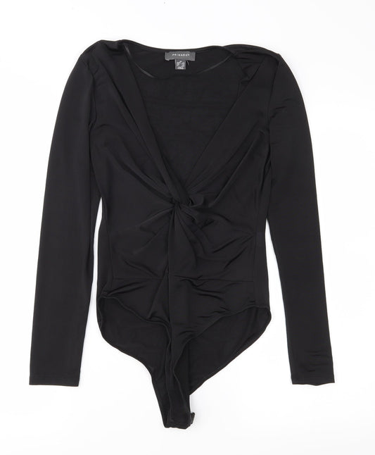 Primark Womens Black   Bodysuit One-Piece Size XS