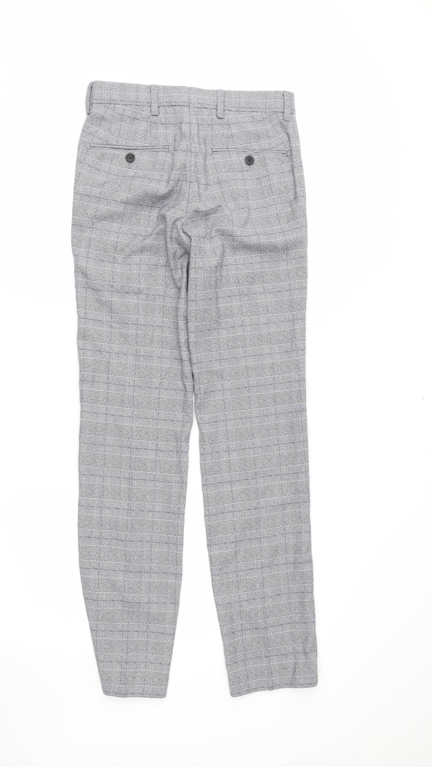 Womens UK Size 26 in NEXT Regular Fit  Grey Trousers