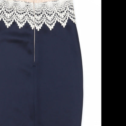 AX Womens Blue   Pencil Dress  Size 8