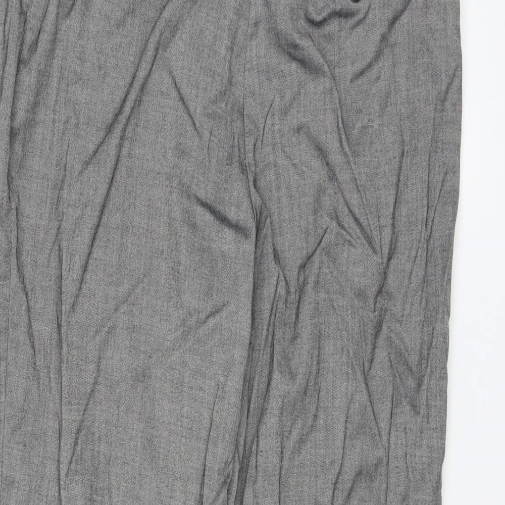 Redhering Womens Grey   Trousers  Size 10 L27 in