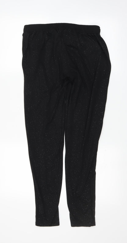 Love To Lounge Womens Black   Trousers  Size S L25 in