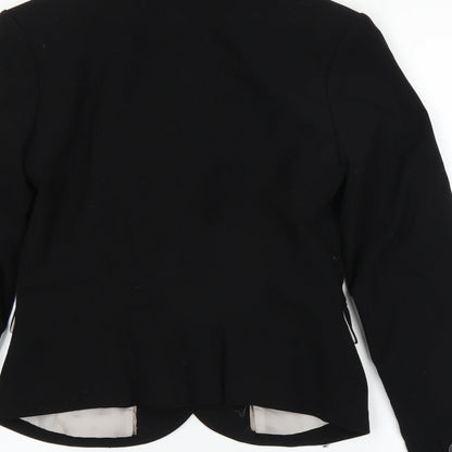 Womens UK Size 8 H&M Black Jacket