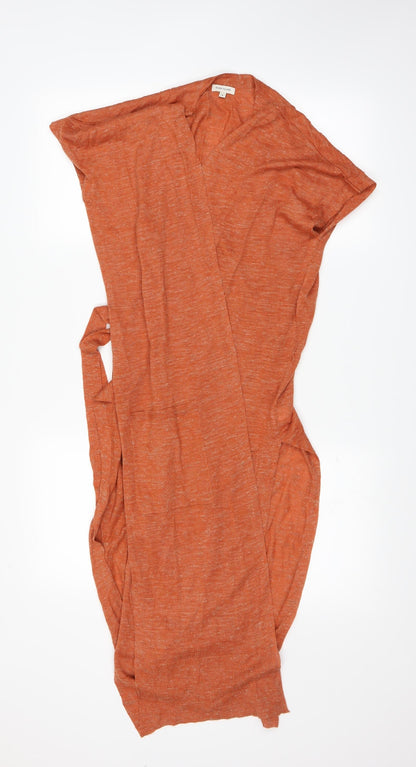 River Island Womens Orange   Cardigan Jumper Size 8