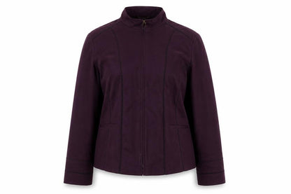 Womens UK Size 16 M&Co Purple Jacket