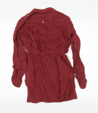 New Look Womens Red   A-Line  Size 8