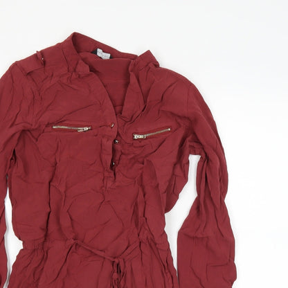 New Look Womens Red   A-Line  Size 8