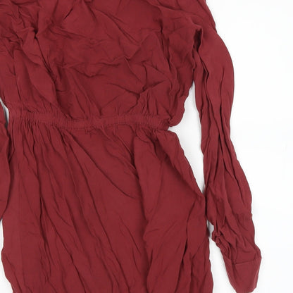 New Look Womens Red   A-Line  Size 8