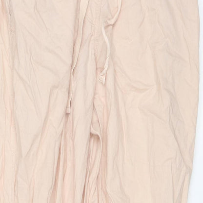 les girls Womens Pink   Trousers  Size L L27 in