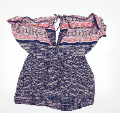Papaya Womens Blue   A-Line  Size L