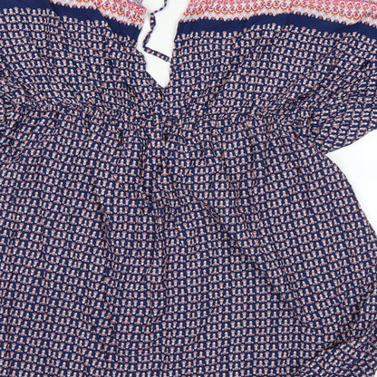 Papaya Womens Blue   A-Line  Size L