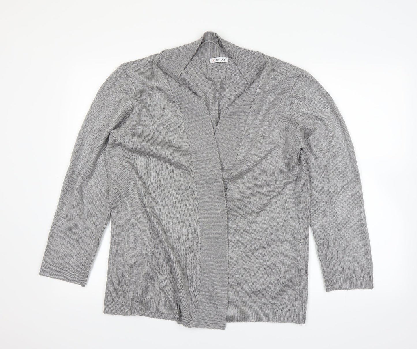 Damart Womens Grey   Cardigan Jumper Size 14